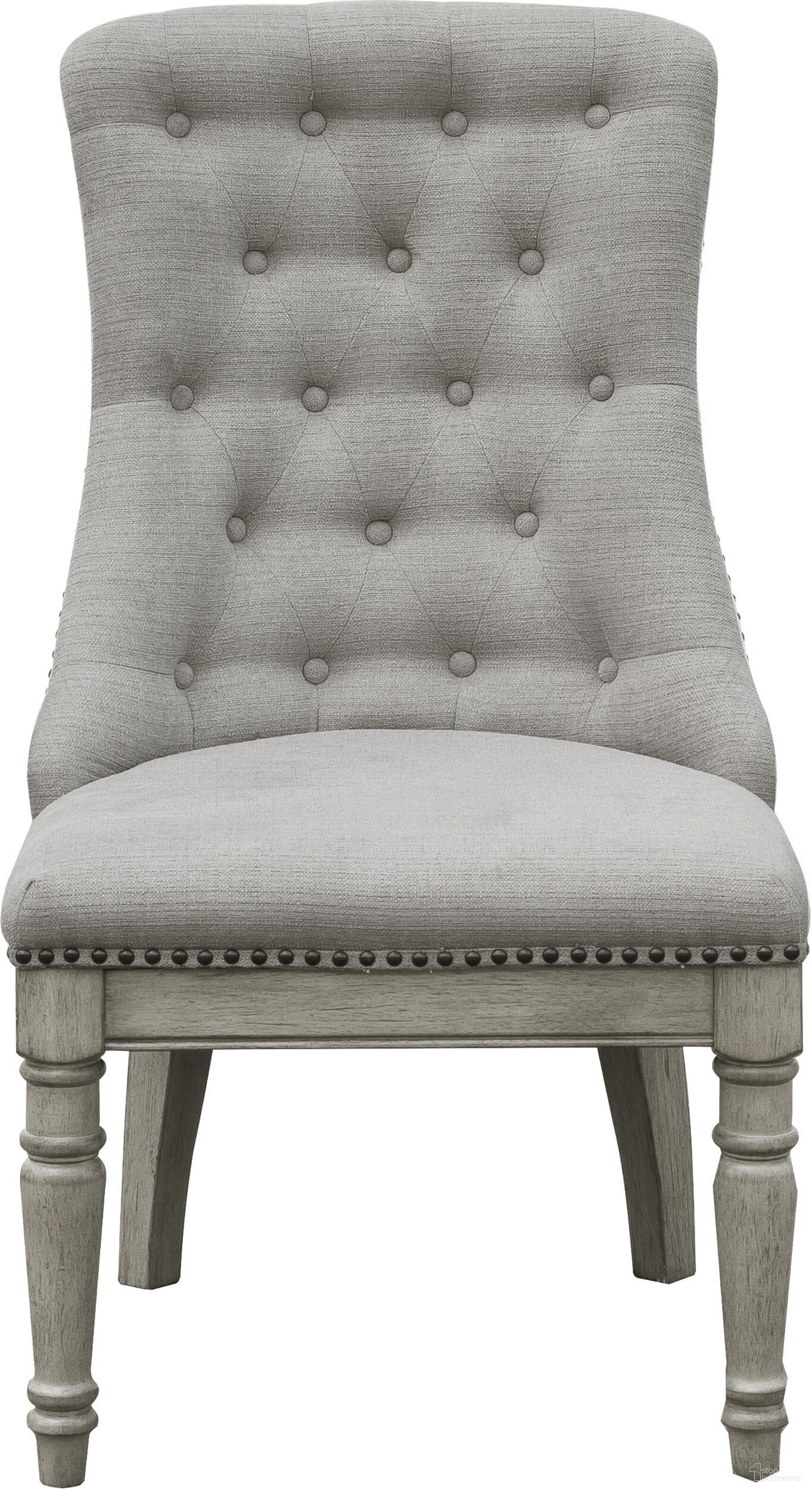 The appearance of Madison Ridge Beige Host Chair Set of 2 designed by Pulaski in the country / farmhouse interior design. This beige piece of furniture was selected by 1StopBedrooms from Madison Ridge Collection to add a touch of cosiness and style into your home. Sku: P091275. Material: Oak Veneer. Chair Type: Side Chair.