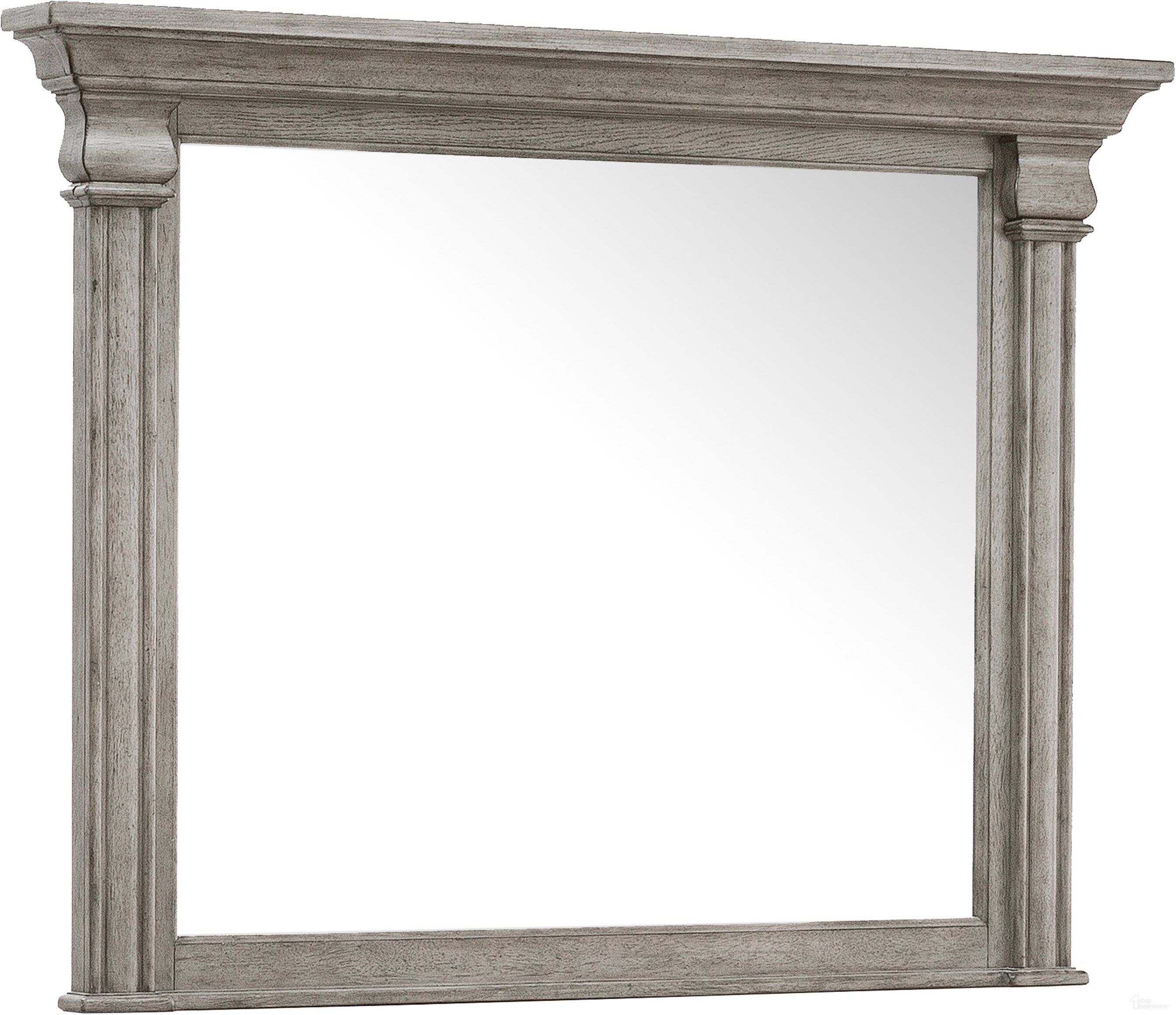 The appearance of Madison Ridge Framed Dresser Mirror In Heritage Taupe designed by Pulaski in the traditional interior design. This heritage taupe piece of furniture was selected by 1StopBedrooms from Madison Ridge Collection to add a touch of cosiness and style into your home. Sku: P091110. Material: Hardwood.