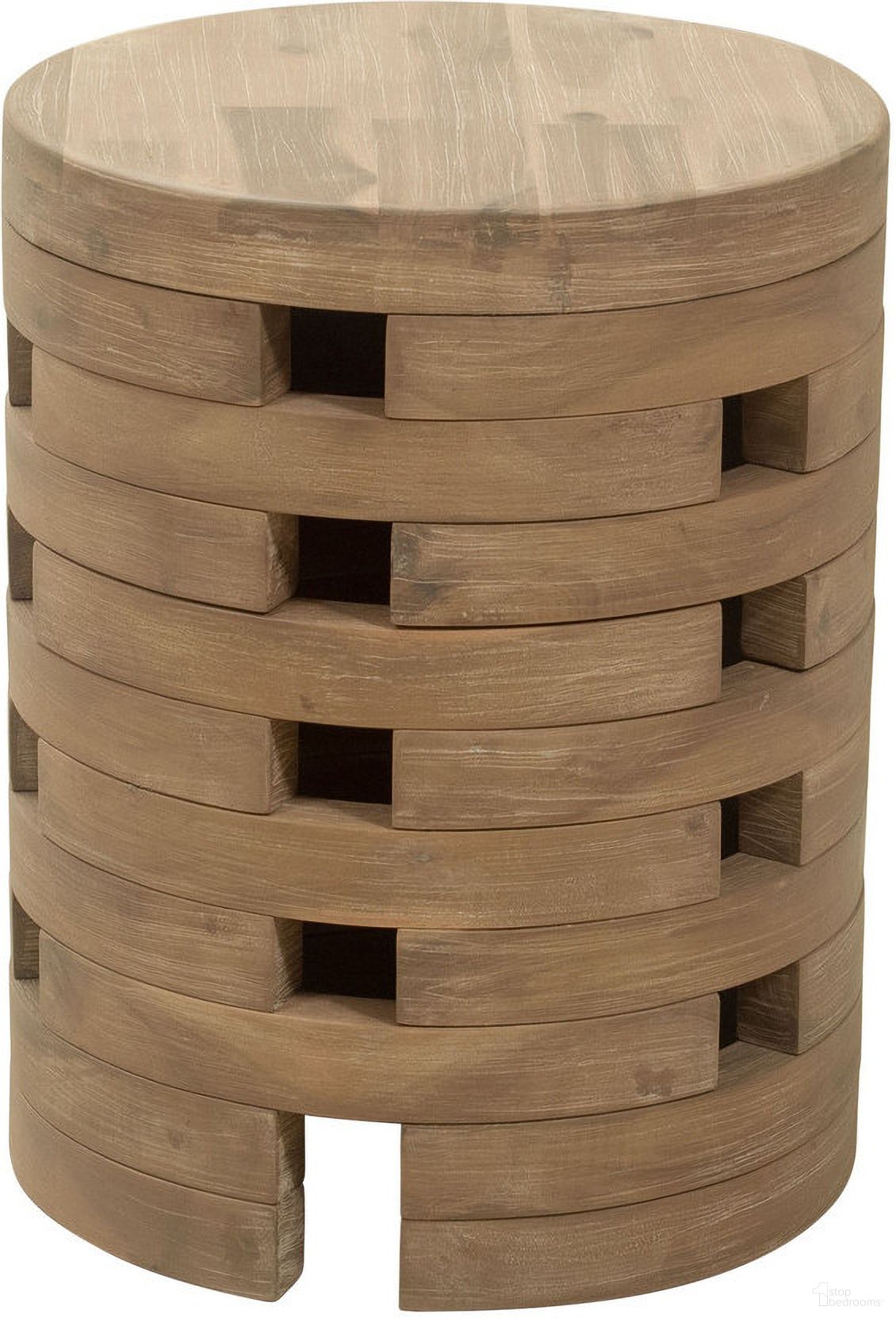 The appearance of Mado Side Table In Natural designed by Zuo Modern in the modern / contemporary interior design. This natural piece of furniture  was selected by 1StopBedrooms from Mado Collection to add a touch of cosiness and style into your home. Sku: 704103. Material: Acacia Wood.
