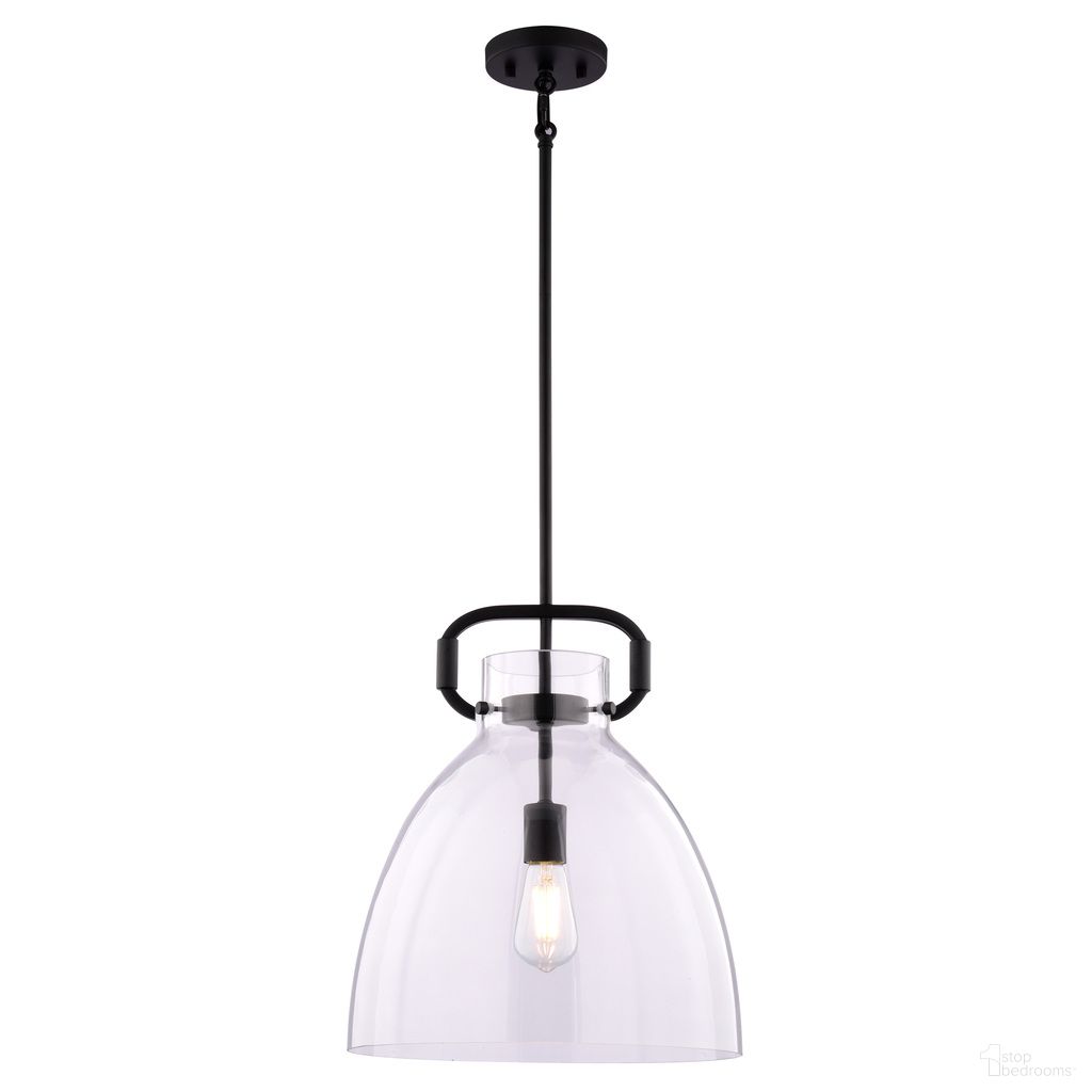 Madrona 14 Inch Pendant In Black