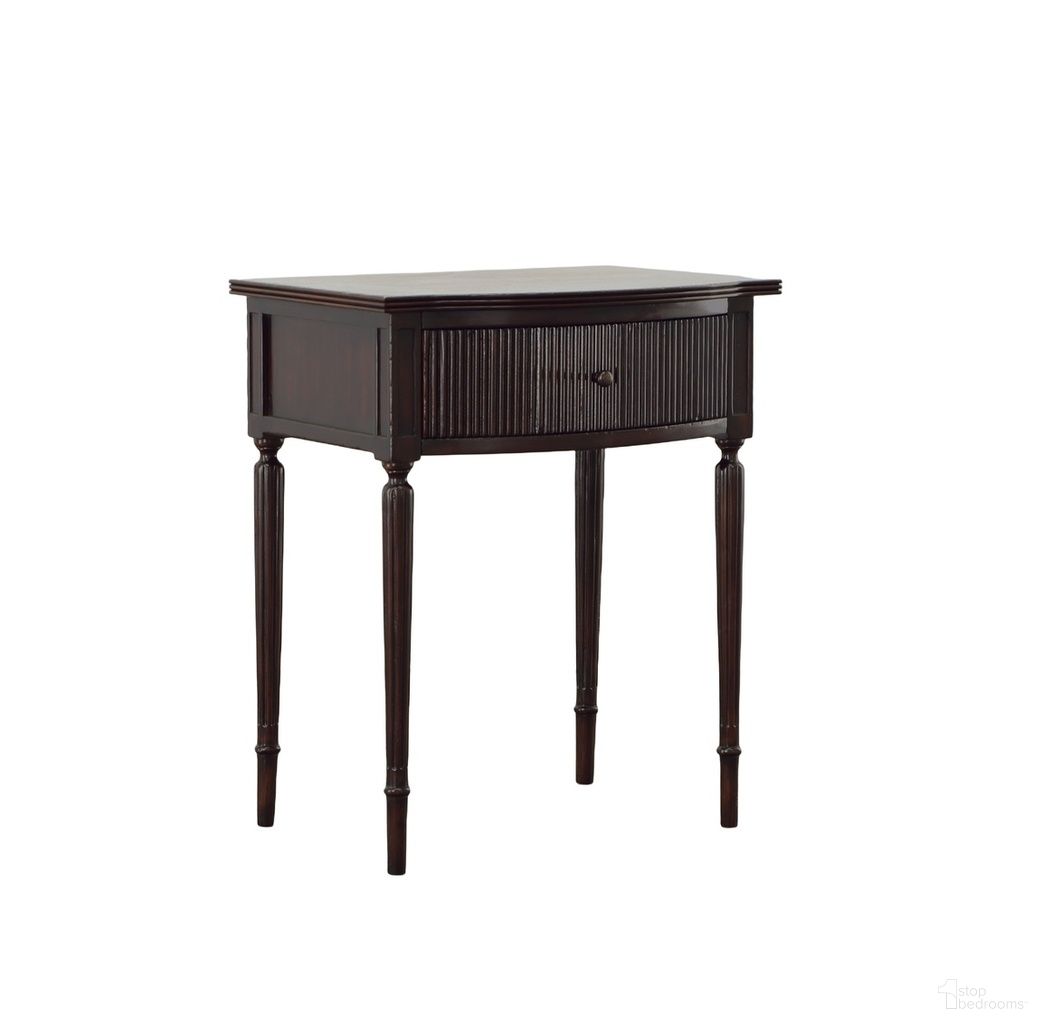 Magdalin Side Table In Brown