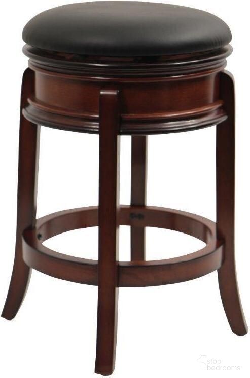 Magellan 24 Inch Swivel Counter Stool In Brandy