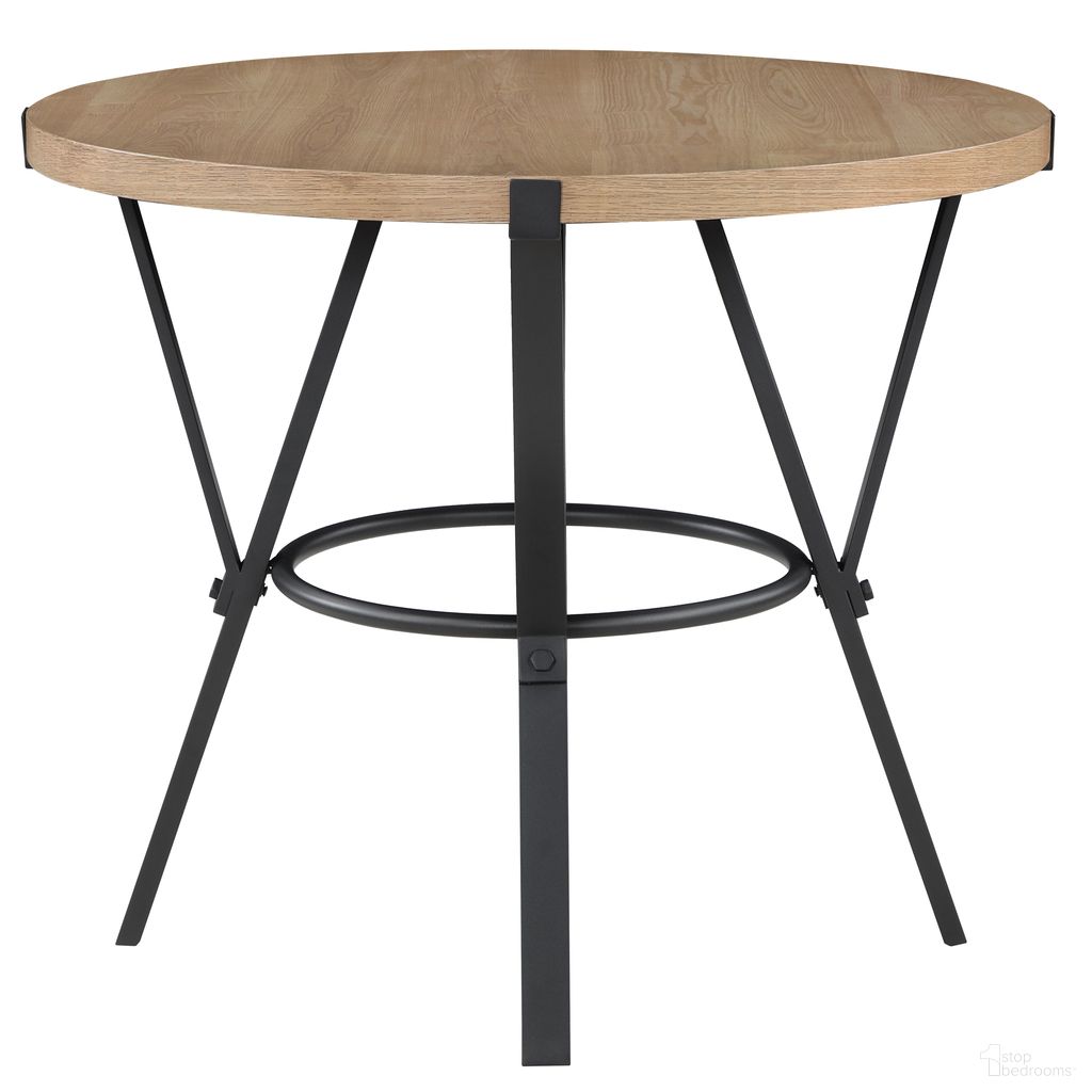 The appearance of Magnolia 42 Inch Round Counter Table In Light Brown designed by Steve Silver in the modern / contemporary interior design. This light brown piece of furniture was selected by 1StopBedrooms from Magnolia Collection to add a touch of cosiness and style into your home. Sku: MM4242KPT. Table Base Style: Legs. Table Top Shape: Round. Size: 42". Material: Particle Board.