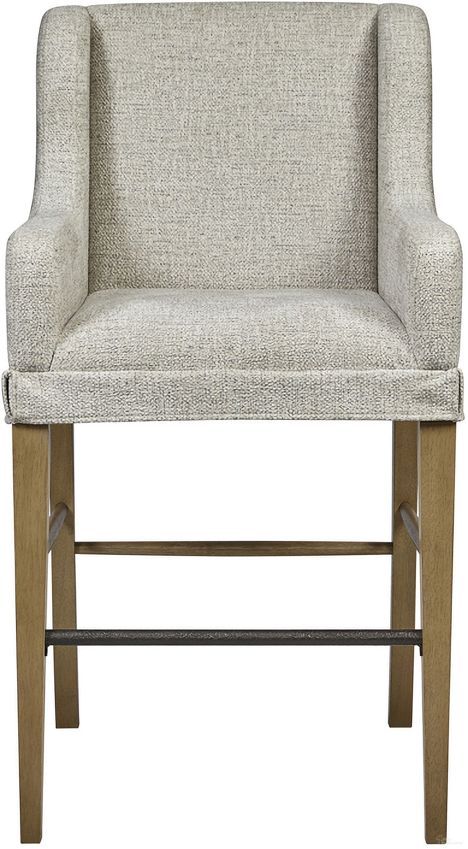 The appearance of Magnolia Bar Stool In Cashew designed by Bernell in the transitional interior design. This cashew piece of furniture was selected by 1StopBedrooms from Magnolia Collection to add a touch of cosiness and style into your home. Sku: 3400-840. Material: Hickory.