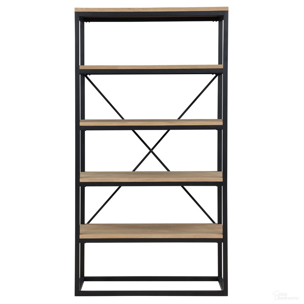 The appearance of Magnolia Bookcase In Black designed by Steve Silver in the modern / contemporary interior design. This black piece of furniture was selected by 1StopBedrooms from Magnolia Collection to add a touch of cosiness and style into your home. Sku: MM500KBC. Material: Metal.