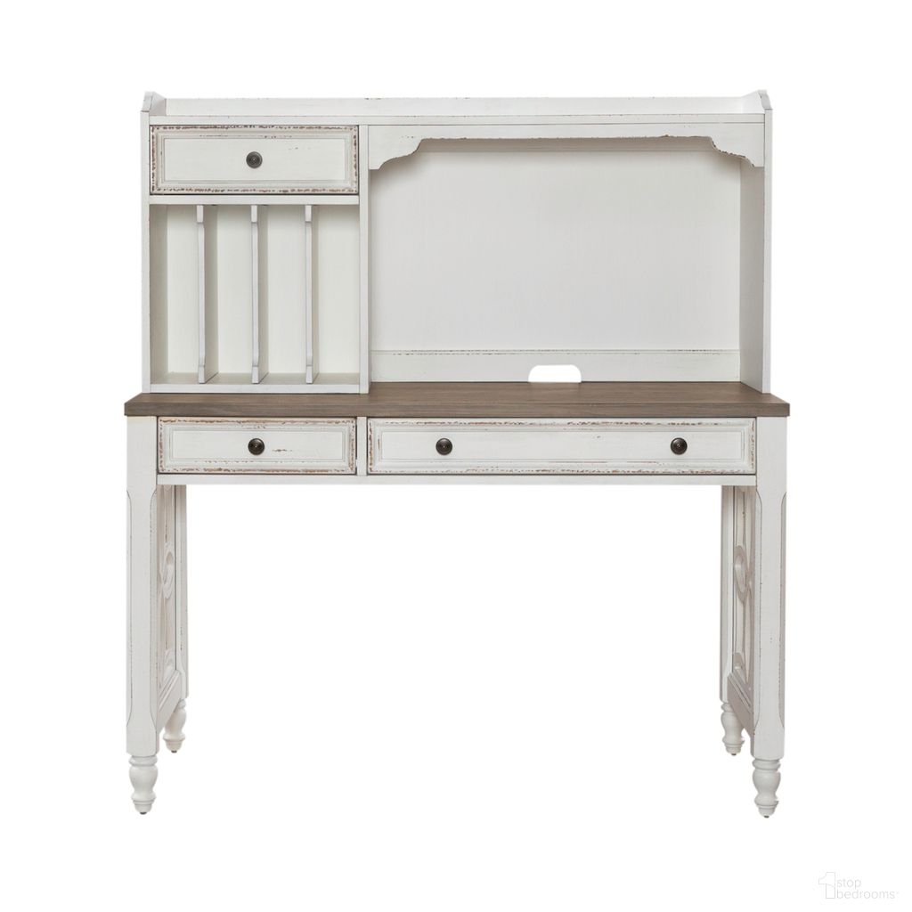 The appearance of Magnolia Manor L Shaped Leg Desk Set In White designed by Liberty in the traditional interior design. This antique white piece of furniture was selected by 1StopBedrooms from Magnolia Manor Collection to add a touch of cosiness and style into your home. Sku: 244-HO112C;244-HO112L;244-HO112L;244-HO140;244-HO145. Material: Rubberwood.