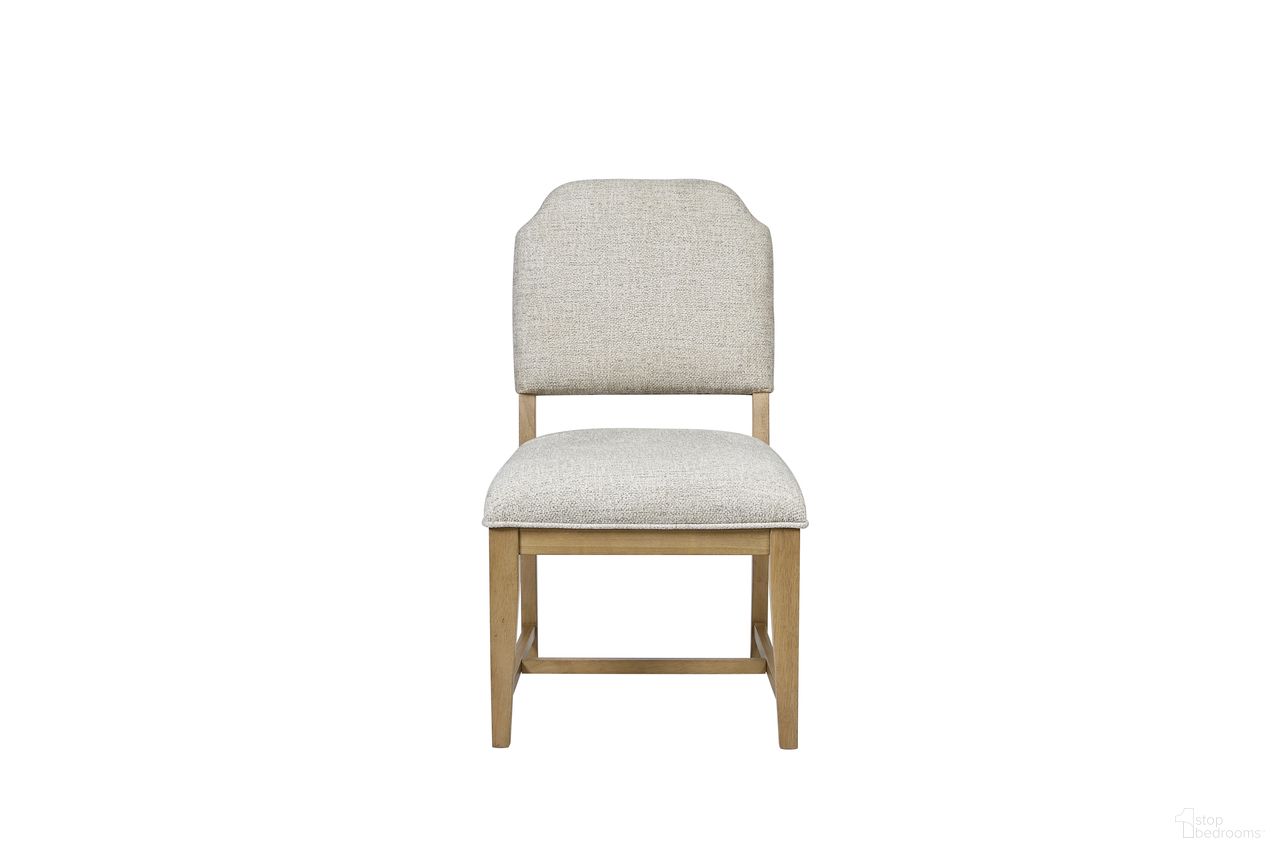 The appearance of Magnolia Upholstered Chair Set of 2 In Cashew designed by Bernell in the transitional interior design. This cashew piece of furniture  was selected by 1StopBedrooms from Magnolia Collection to add a touch of cosiness and style into your home. Sku: 3400-512-C. Chair Type: Side Chair. Material: Hickory.