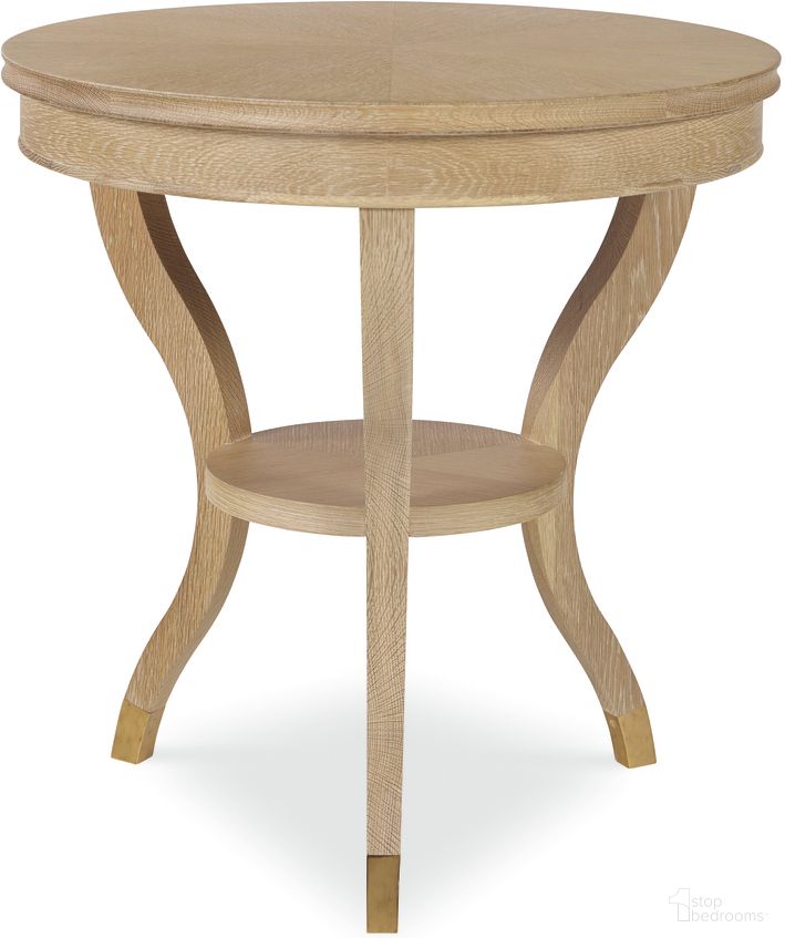 The appearance of Maison '47 Stocked Lamp Table In Natural designed by Century Furniture in the transitional interior design. This natural piece of furniture was selected by 1StopBedrooms from Maison '47 Collection to add a touch of cosiness and style into your home. Sku: 89A-626-V1. Material: Oak Veneer.
