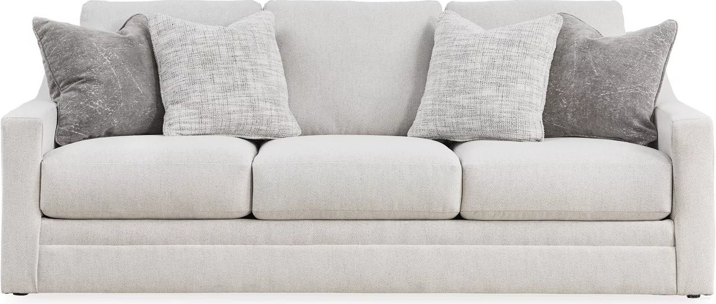 The appearance of Maitelynn Sofa In Chalk designed by Signature Design by Ashley in the modern / contemporary interior design. This chalk piece of furniture  was selected by 1StopBedrooms from Maitelynn Collection to add a touch of cosiness and style into your home. Sku: 4820238. Material: Fabric.