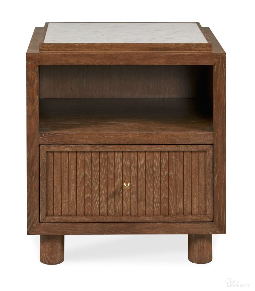 Ashleigh 24 Inch Nightstand In Brown
