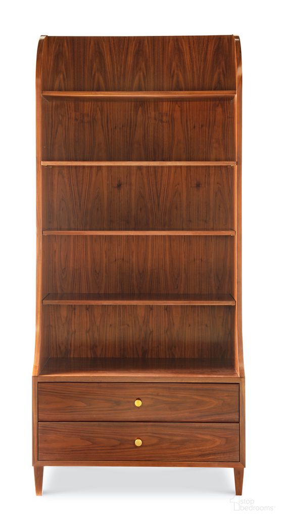 The appearance of Bennet Book Shelf In Brown designed by Maitland-Smith in the transitional interior design. This brown piece of furniture was selected by 1StopBedrooms from Maitland Smith Collection to add a touch of cosiness and style into your home. Sku: 8519-53. Material: Wood.