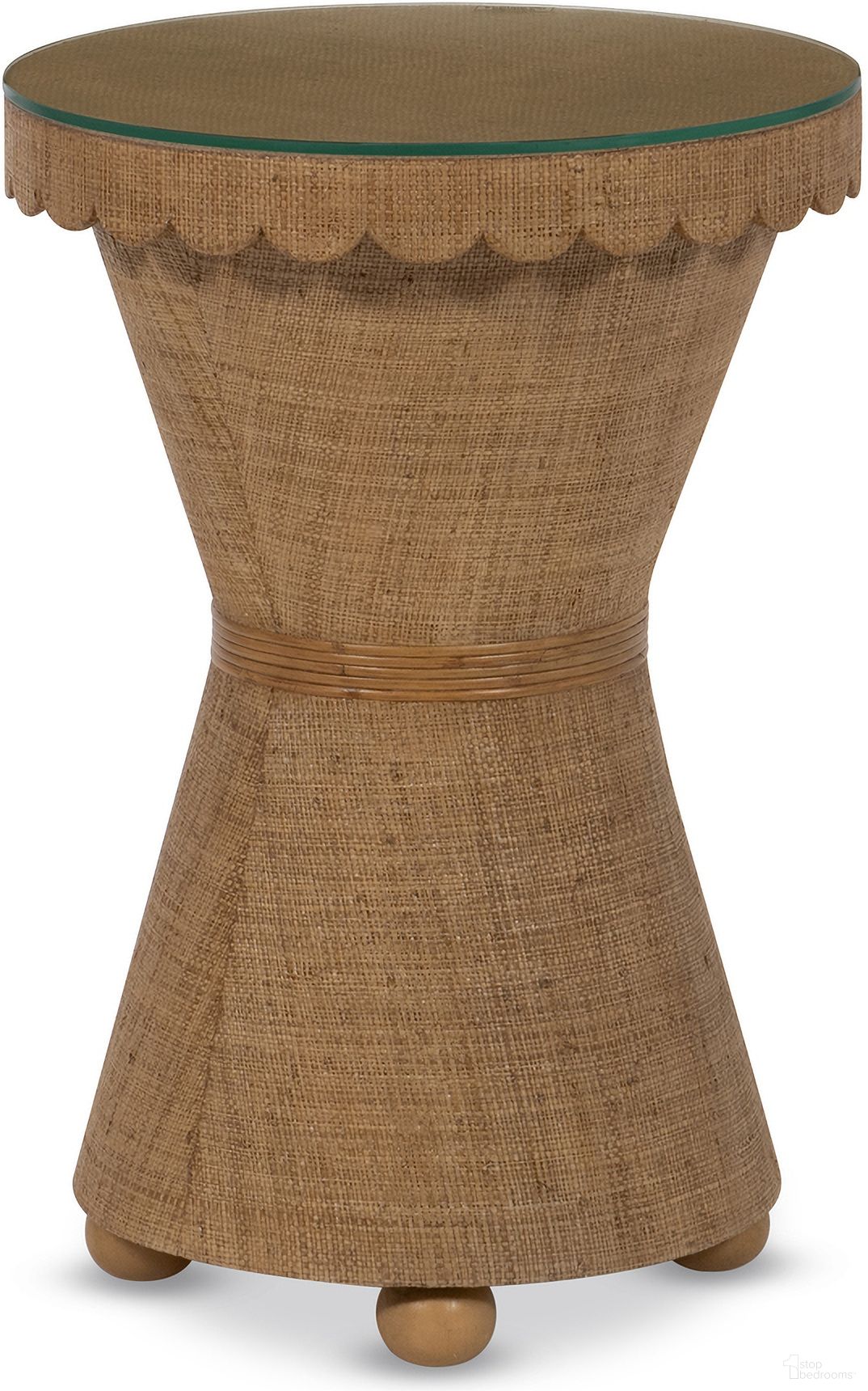 The appearance of Beth End Table In Natural designed by Maitland-Smith in the transitional interior design. This natural piece of furniture was selected by 1StopBedrooms from Maitland Smith Collection to add a touch of cosiness and style into your home. Sku: CJ8512-32. Material: Wicker.