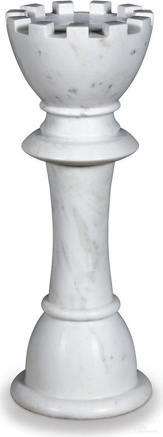 Maitland Smith Chess Table King In White