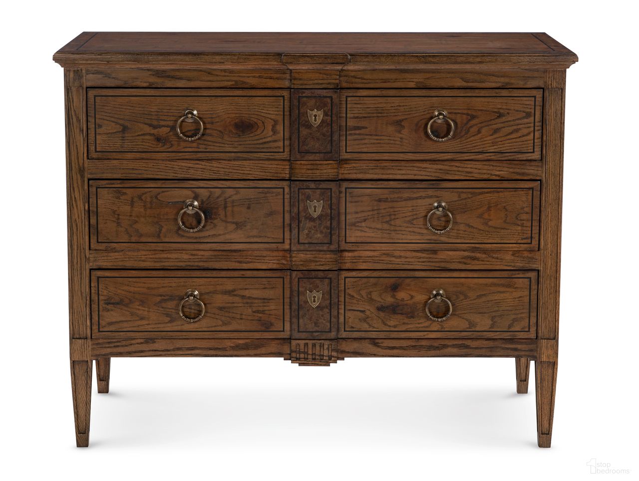The appearance of Colton Chest In Brown designed by Maitland-Smith in the traditional interior design. This brown piece of furniture  was selected by 1StopBedrooms from Maitland Smith Collection to add a touch of cosiness and style into your home. Sku: 8470-50. Material: Solid Wood.