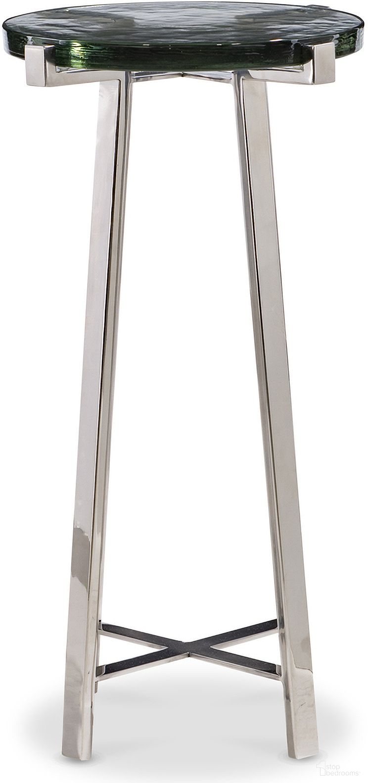 The appearance of Dex Spot Table In Silver designed by Maitland-Smith in the modern / contemporary interior design. This silver piece of furniture  was selected by 1StopBedrooms from Maitland Smith Collection to add a touch of cosiness and style into your home. Sku: 8503-30. Material: Glass.