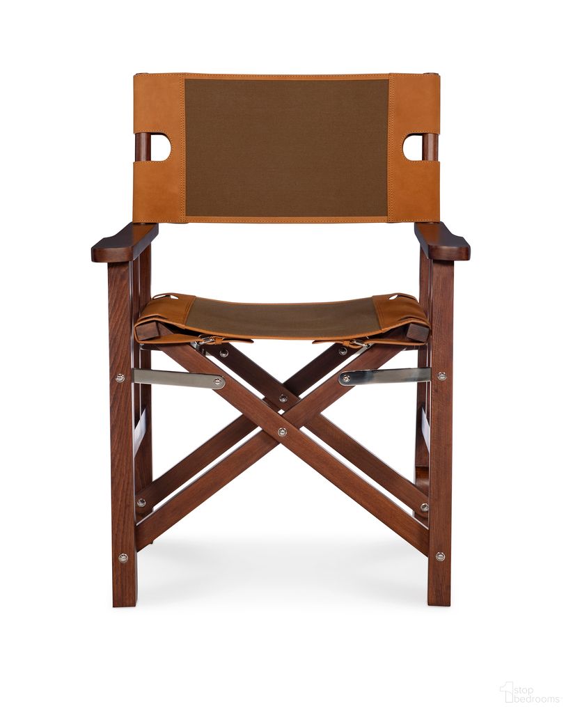 Felix Camp Chair Olive In Brown