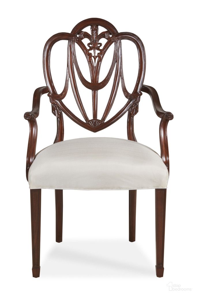 The appearance of Maitland Smith Heart Arm Chair In Pearl designed by Maitland-Smith in the traditional interior design. This pearl piece of furniture was selected by 1StopBedrooms from Maitland Smith Collection to add a touch of cosiness and style into your home. Sku: 8436-41. Material: Wood. Chair Type: Arm Chair.