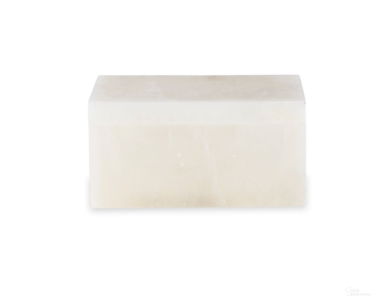 Maitland Smith Large Box In Alabaster
