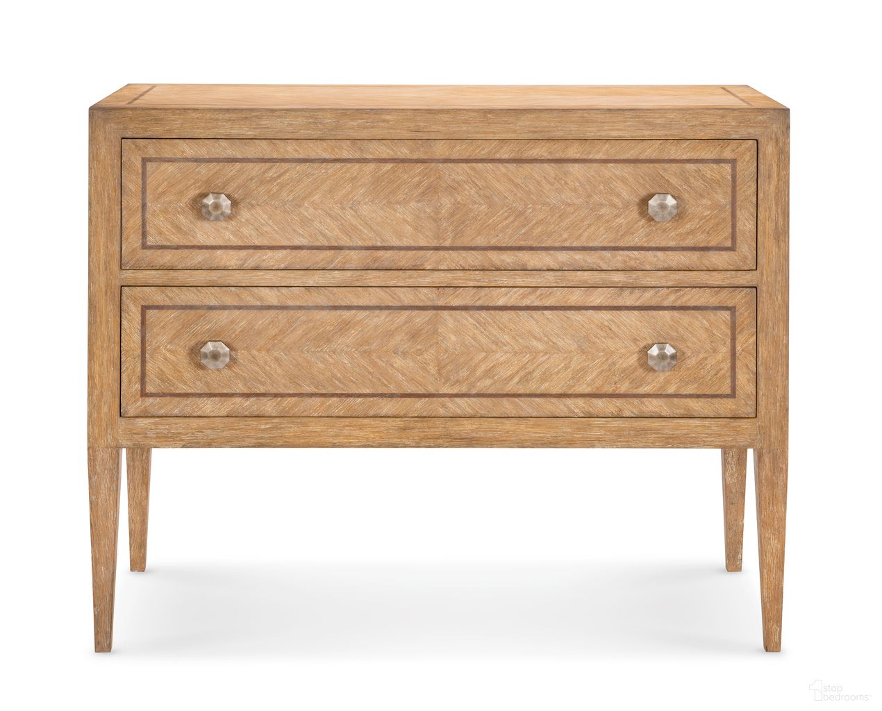 The appearance of Madeline Chest In Natural designed by Maitland-Smith in the transitional interior design. This natural piece of furniture was selected by 1StopBedrooms from Maitland Smith Collection to add a touch of cosiness and style into your home. Sku: 8468-50. Material: Wood.