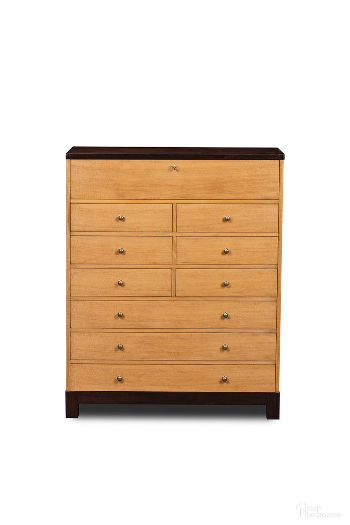 The appearance of Mathews Chest In Natural designed by Maitland-Smith in the transitional interior design. This natural piece of furniture  was selected by 1StopBedrooms from Maitland Smith Collection to add a touch of cosiness and style into your home. Sku: 8637-50. Material: Wood.