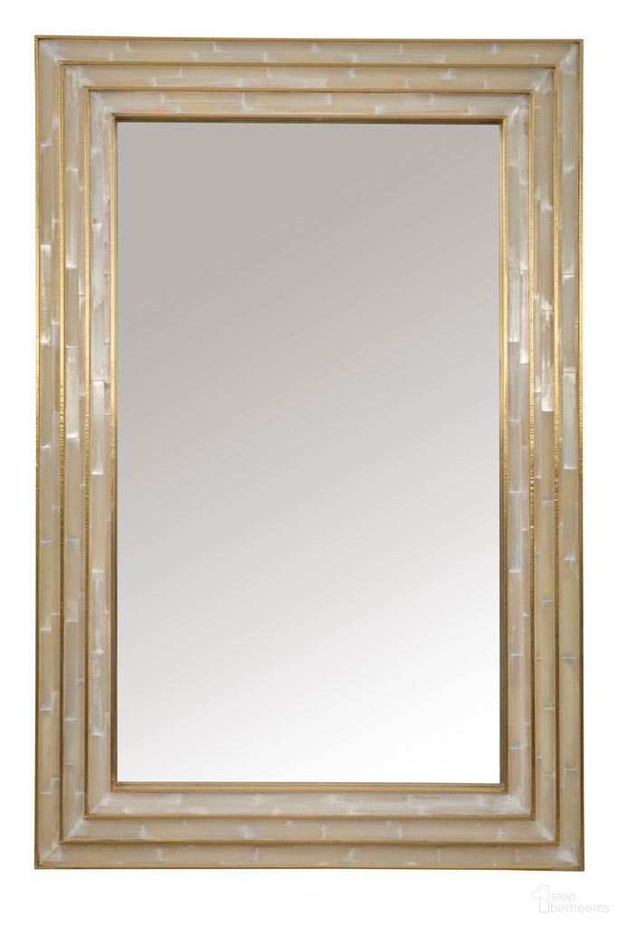 The appearance of Selene Mirror In Gold designed by Maitland-Smith in the modern / contemporary interior design. This gold piece of furniture was selected by 1StopBedrooms from Maitland Smith Collection to add a touch of cosiness and style into your home. Sku: 8588-28. Material: Glass.