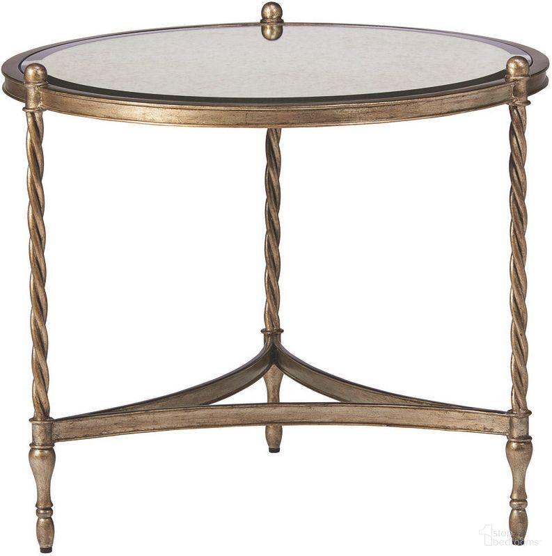The appearance of Majorca Side Table In Bronzed Silver designed by Maitland-Smith in the modern / contemporary interior design. This bronzed silver piece of furniture  was selected by 1StopBedrooms from Maitland Smith Collection to add a touch of cosiness and style into your home. Sku: 88-0404. Material: Metal.
