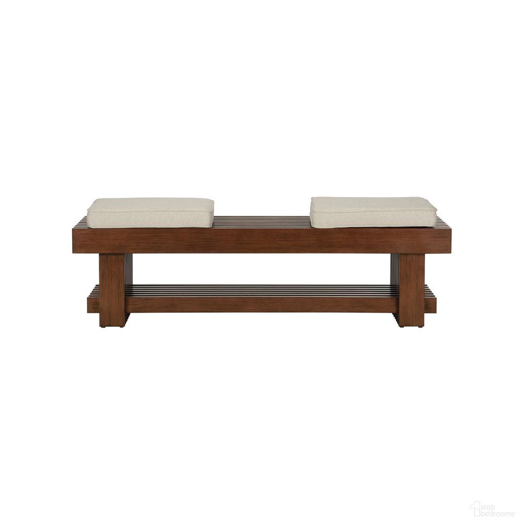 The appearance of Maki Bench In Brown designed by Wildwood in the modern / contemporary interior design. This brown piece of furniture was selected by 1StopBedrooms from Wildwood Collection to add a touch of cosiness and style into your home. Sku: 490771. Material: Beech.