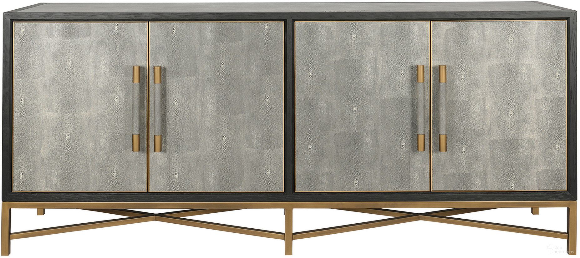 The appearance of Mako Sideboard In Grey designed by Moes Home in the modern / contemporary interior design. This grey piece of furniture was selected by 1StopBedrooms from Mako Collection to add a touch of cosiness and style into your home. Sku: VL-1048-15. Material: Polyurethane.