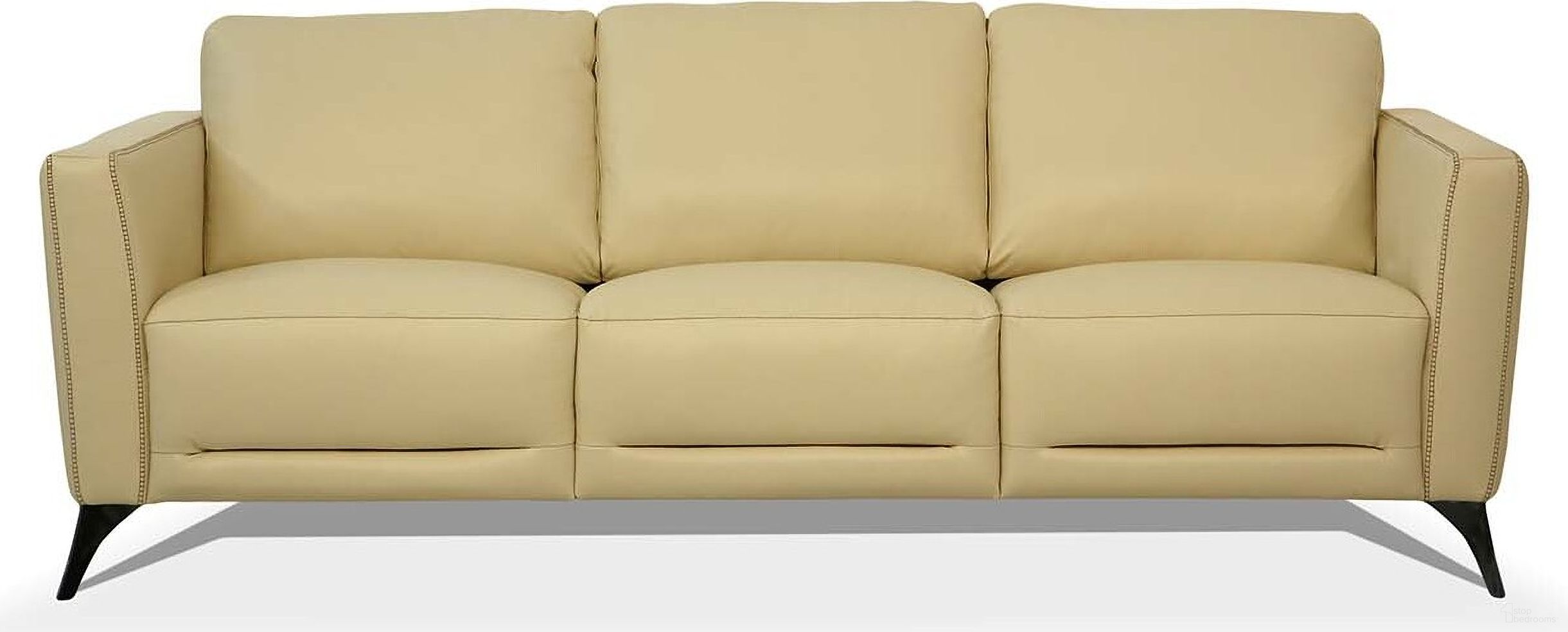 Malaga Leather Sofa - Thumbnail 4