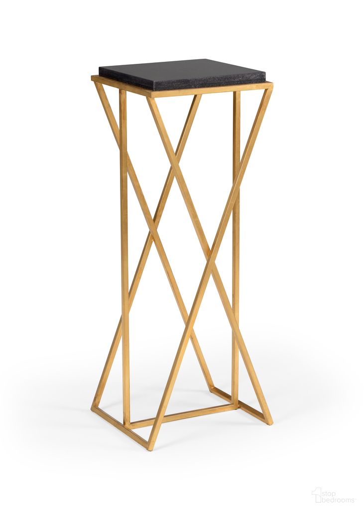 The appearance of Malcolm Pedestal In Gold designed by Wildwood in the modern / contemporary interior design. This gold piece of furniture was selected by 1StopBedrooms from Wildwood Collection to add a touch of cosiness and style into your home. Sku: 490206. Material: Stone.