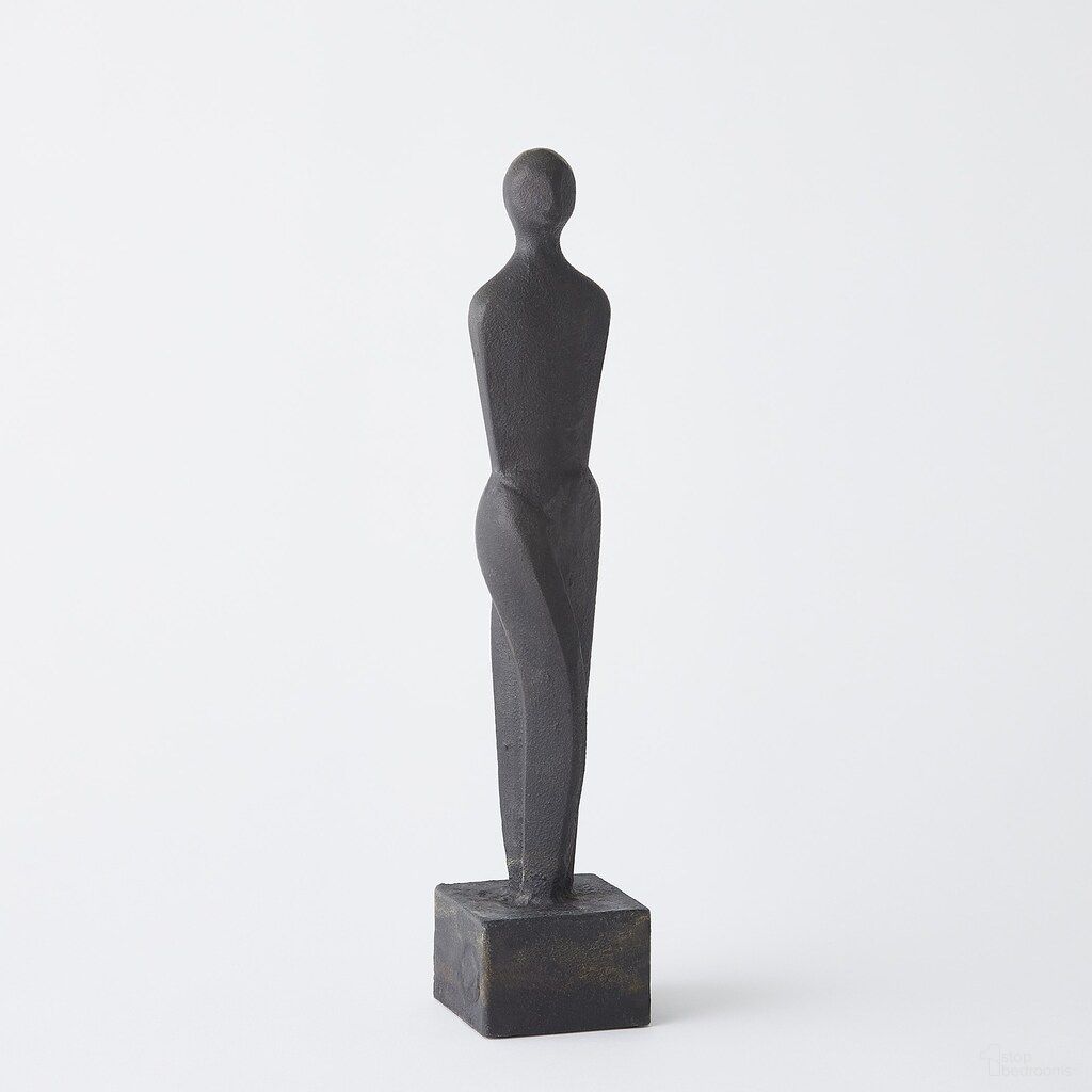 Male Sculpture In Brown
