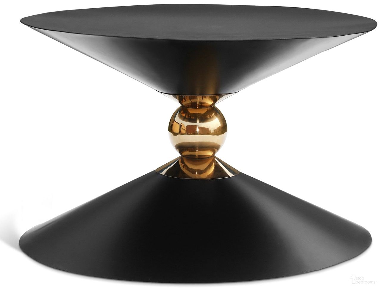Malia Coffee Table In Black and Gold