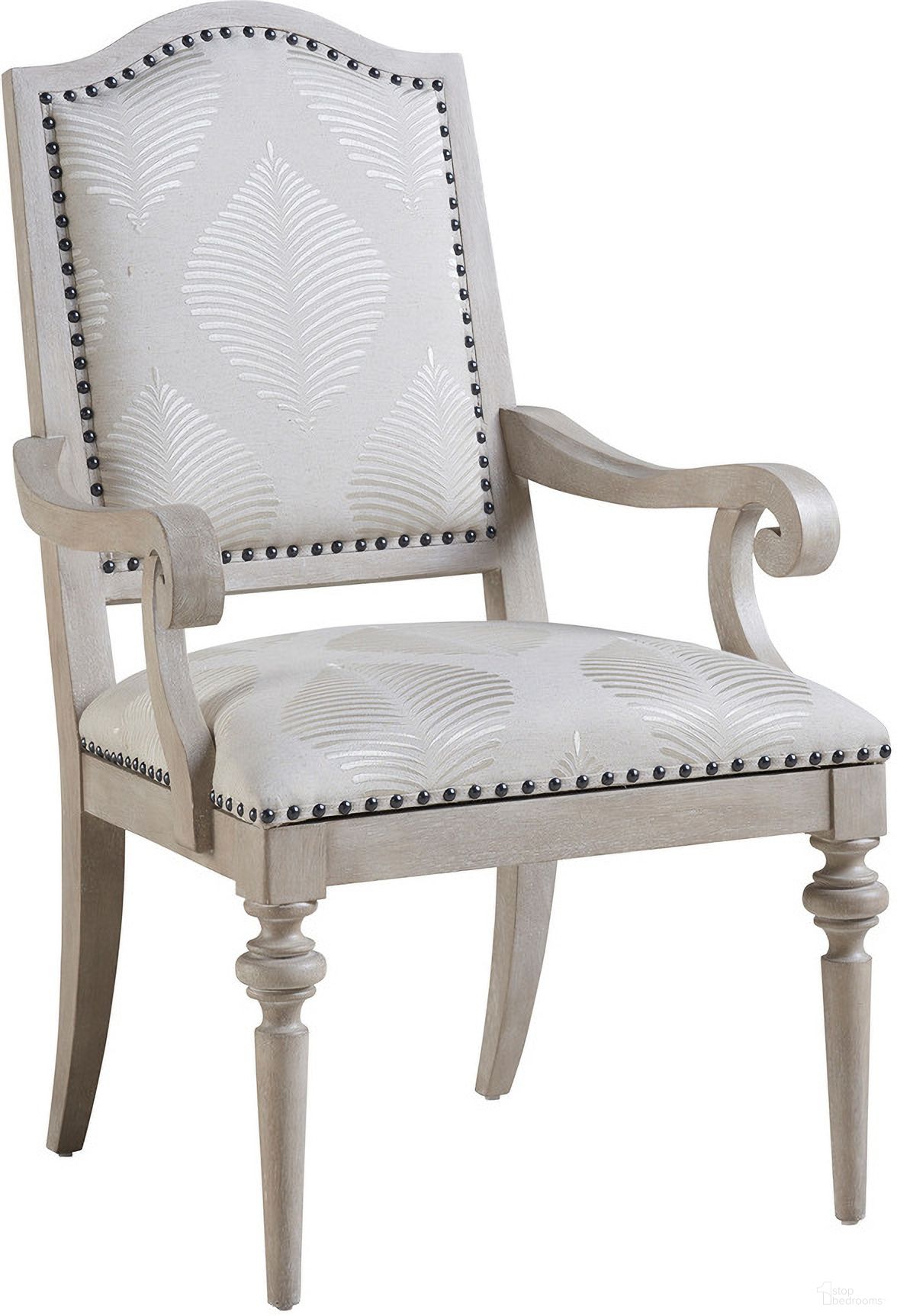 The appearance of Malibu Aidan Upholstered Arm Chair In Dune designed by Barclay Butera in the modern / contemporary interior design. This dune piece of furniture was selected by 1StopBedrooms from Malibu Collection to add a touch of cosiness and style into your home. Sku: 926-881-40. Chair Type: Arm Chair.