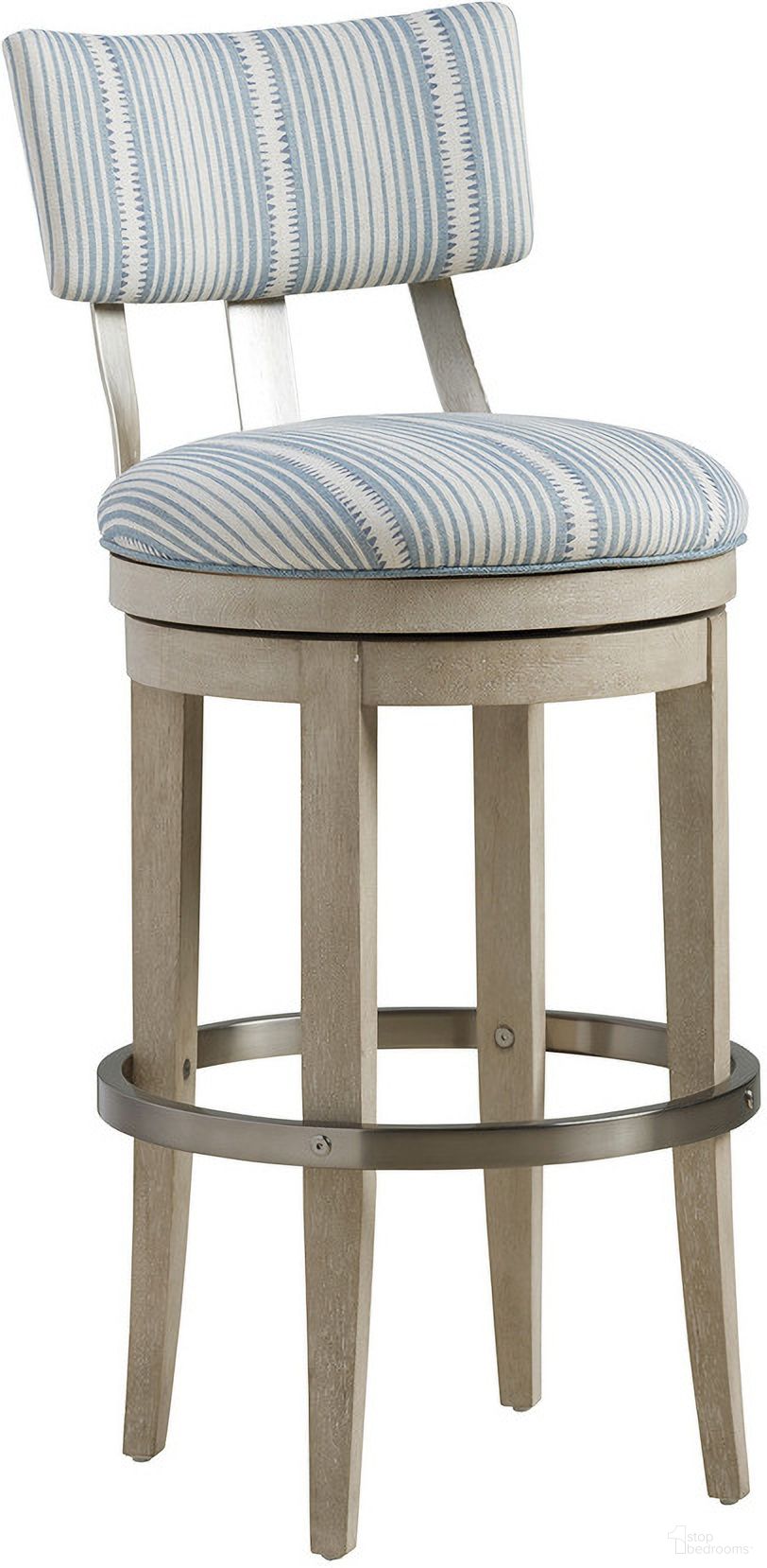 The appearance of Malibu Cliffside Swivel Upholstered Bar Stool In Dune designed by Barclay Butera in the modern / contemporary interior design. This dune piece of furniture was selected by 1StopBedrooms from Malibu Collection to add a touch of cosiness and style into your home. Sku: 926-896-40.