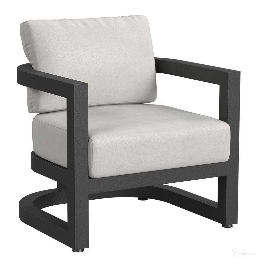 The appearance of Malibu Club Chair in Cast Silver designed by Sunset West in the transitional interior design. This cast silver piece of furniture was selected by 1StopBedrooms from Malibu Collection to add a touch of cosiness and style into your home. Sku: SW7101-21-SLVR-STKIT. Material: Aluminum.