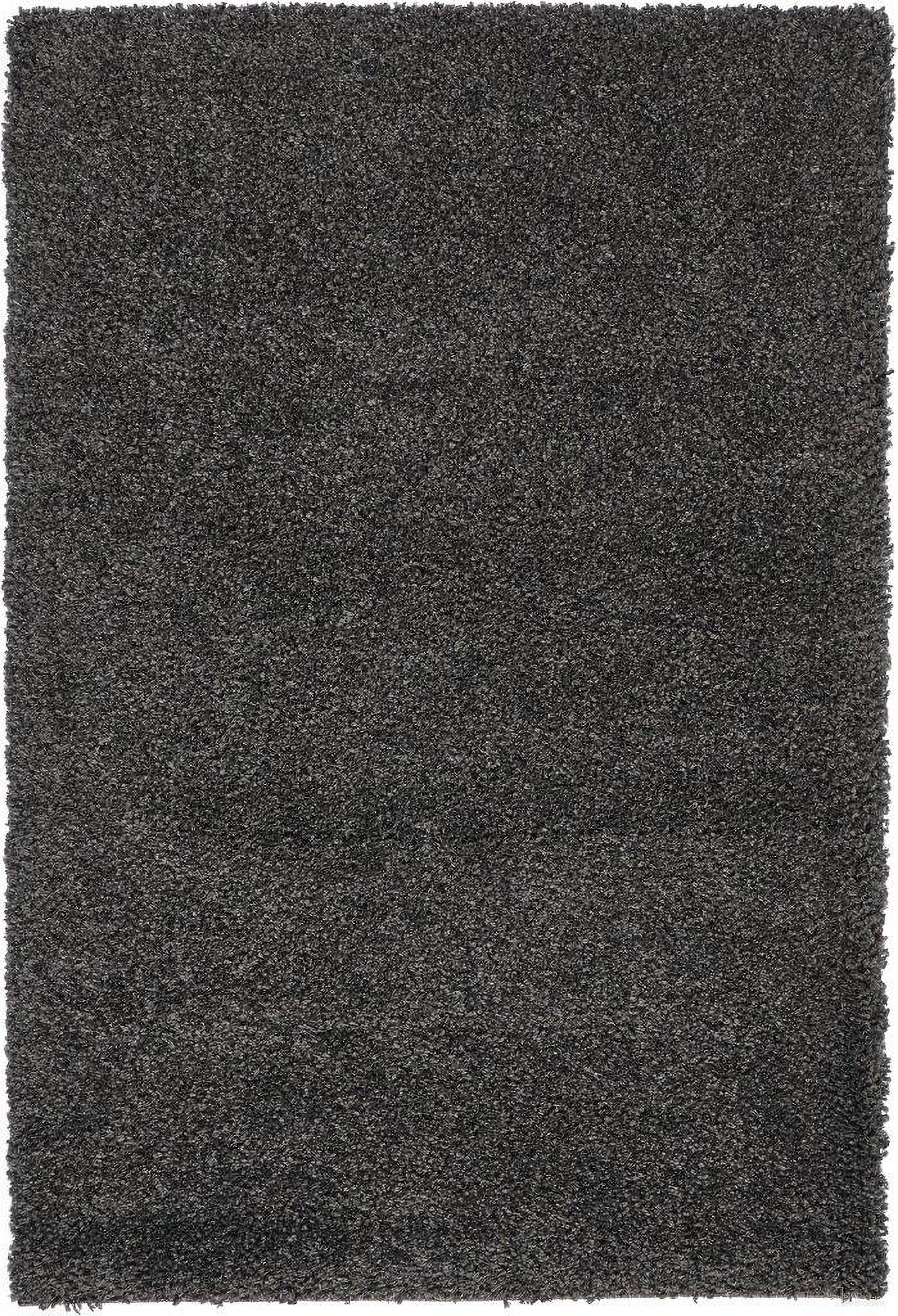 Malibu Shag Dark Grey 3'11" x 5'11" Area Rug