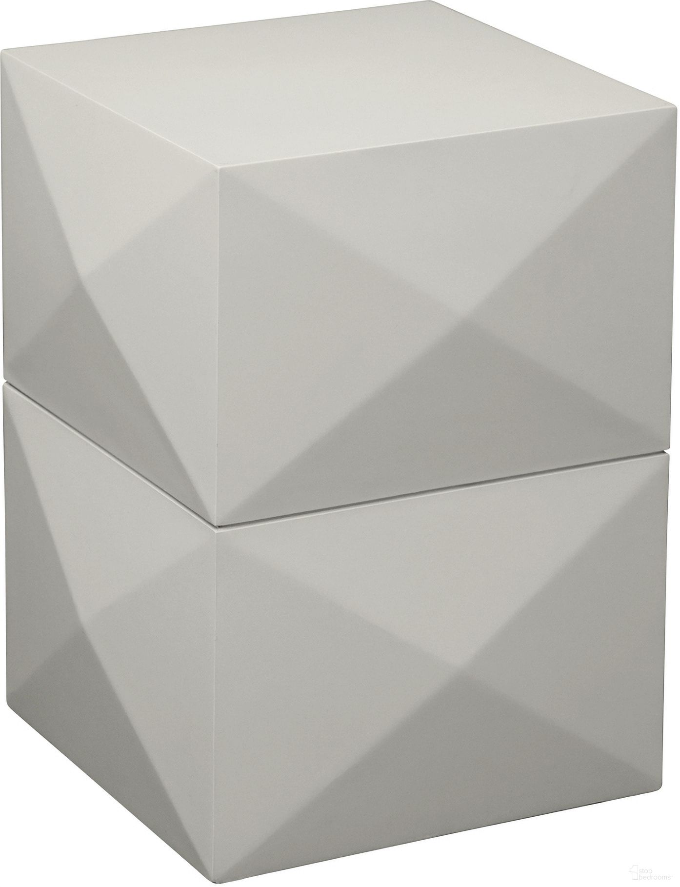 Malibu Side Table In White