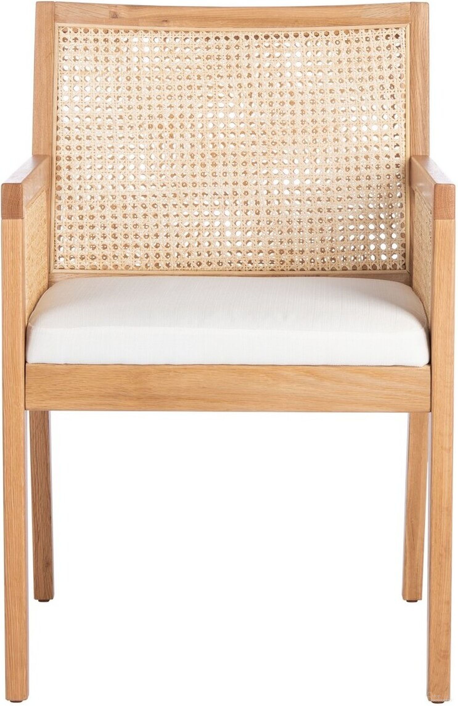 Malik Rattan Dining Chair In Natural