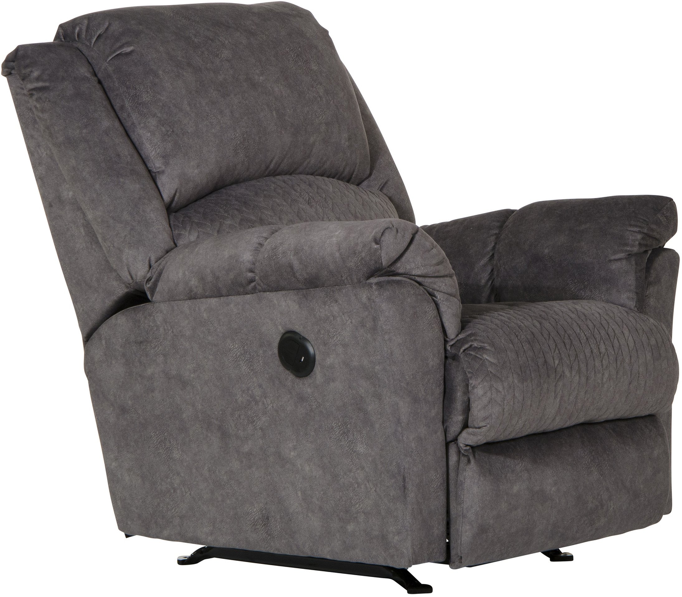 Malloy Power Rocker Recliner In Graphite By Catnapper 1stopbedrooms 8333