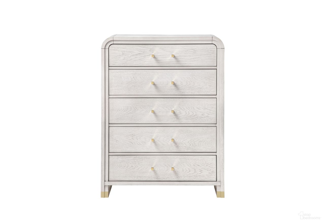The appearance of Malmo Chest In Oak designed by Global Furniture USA in the modern / contemporary interior design. This oak piece of furniture was selected by 1StopBedrooms from Malmo Collection to add a touch of cosiness and style into your home. Sku: MALMO-OAK-CH. Material: Rubberwood.