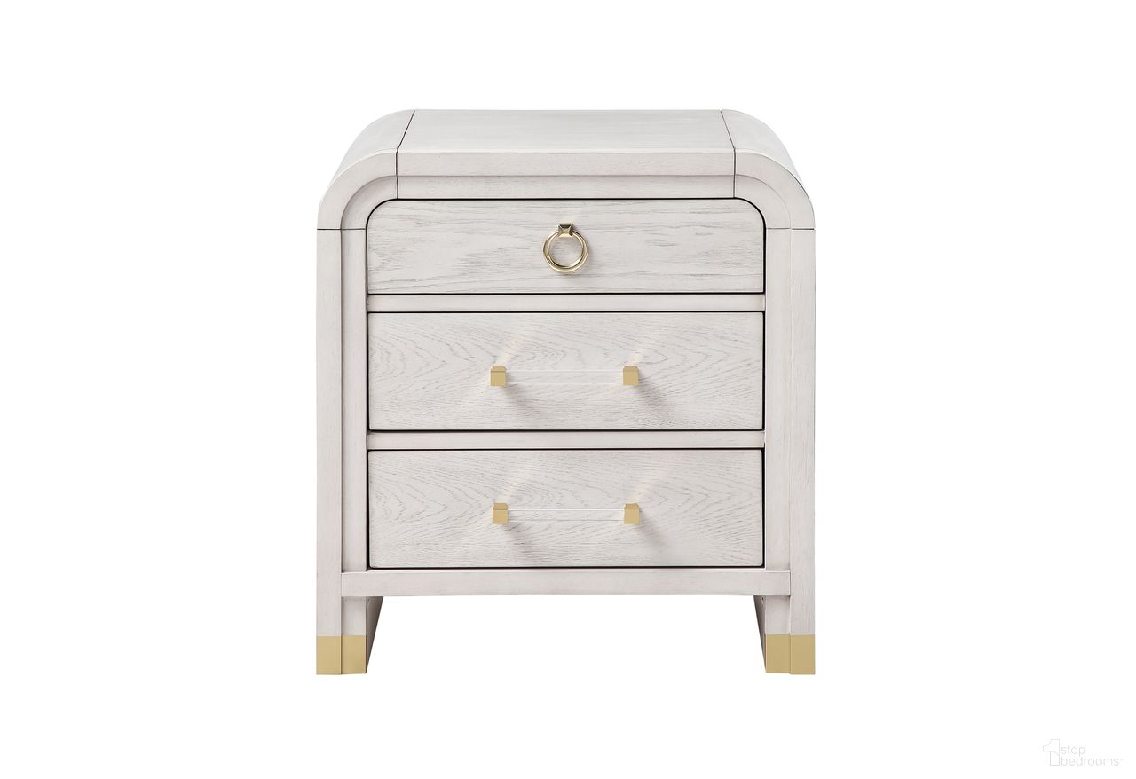 The appearance of Malmo Nightstand In Oak designed by Global Furniture USA in the modern / contemporary interior design. This oak piece of furniture was selected by 1StopBedrooms from Malmo Collection to add a touch of cosiness and style into your home. Sku: MALMO-OAK-NS. Material: Rubberwood.