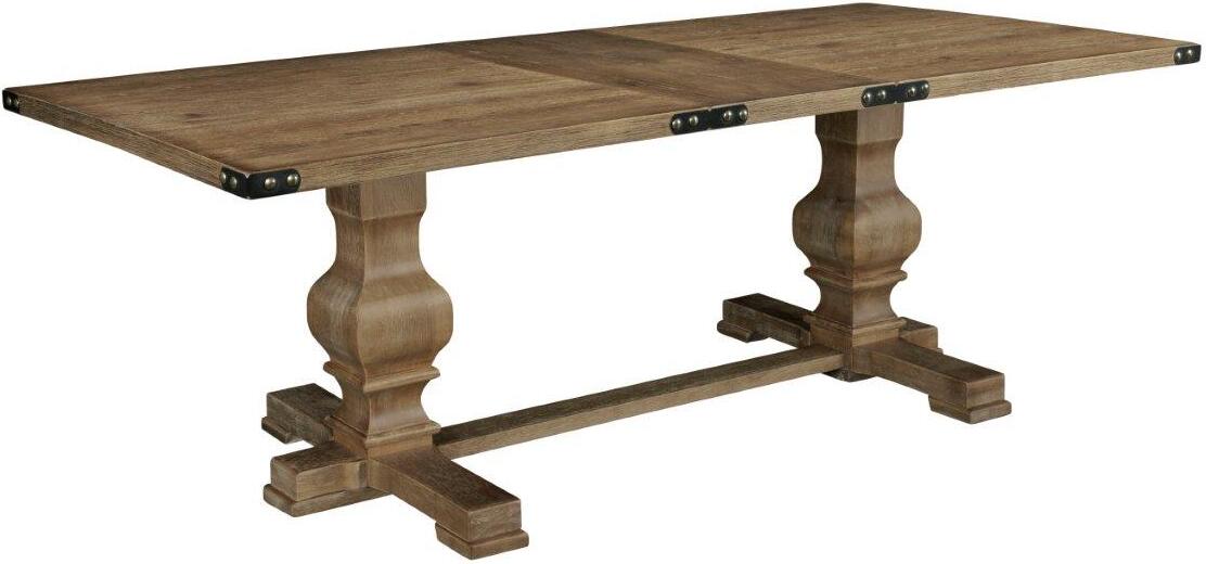 Manchester Dining Table In Natural by Alpine 1StopBedrooms
