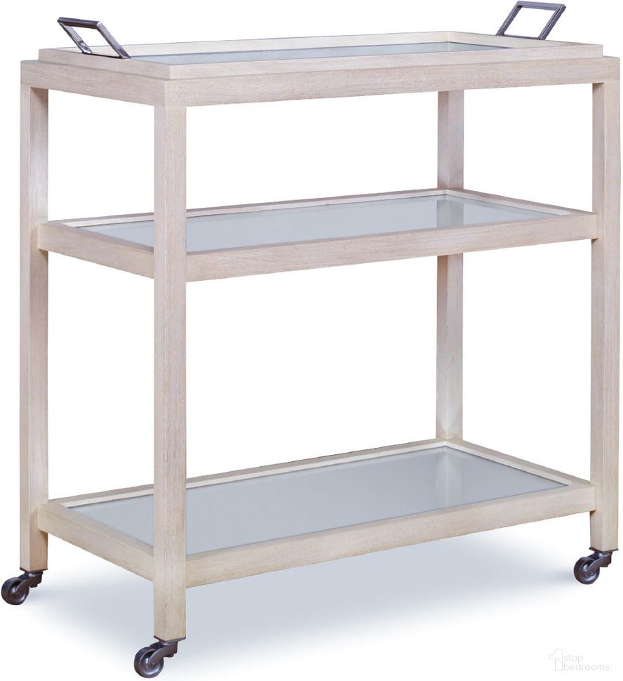 The appearance of Mandalay Bar Cart In Coconut designed by Century Furniture in the modern / contemporary interior design. This coconut piece of furniture was selected by 1StopBedrooms from Curate Collection to add a touch of cosiness and style into your home. Sku: CT6011-CN. Material: Mahogany.