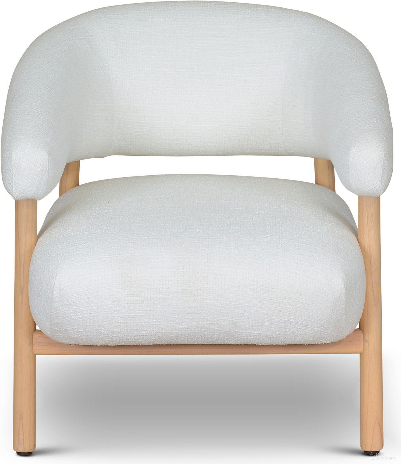 The appearance of Mandy Accent Chair In Natural Wood And Field White designed by Urbia in the modern / contemporary interior design. This natural wood/field white piece of furniture was selected by 1StopBedrooms from Mandy Collection to add a touch of cosiness and style into your home. Sku: IMS-MANDY-1S-02. Material: Wood.