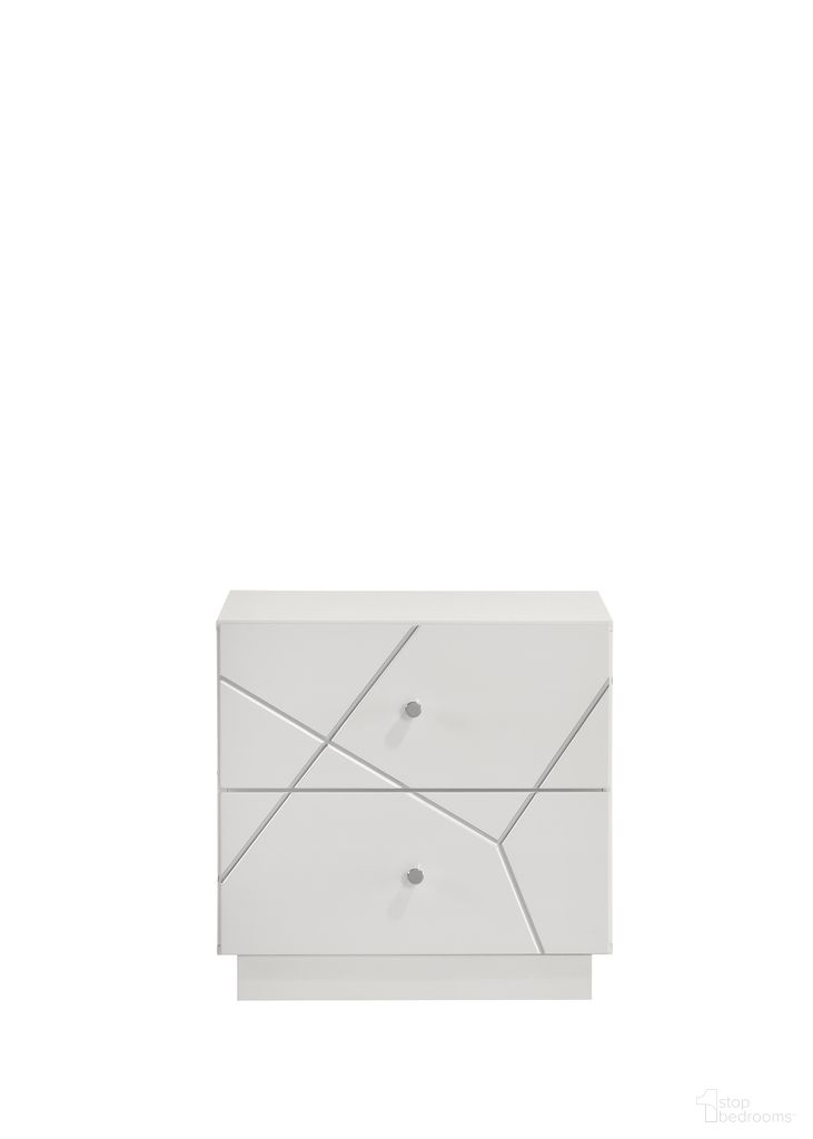 Manhattan Nightstand In White