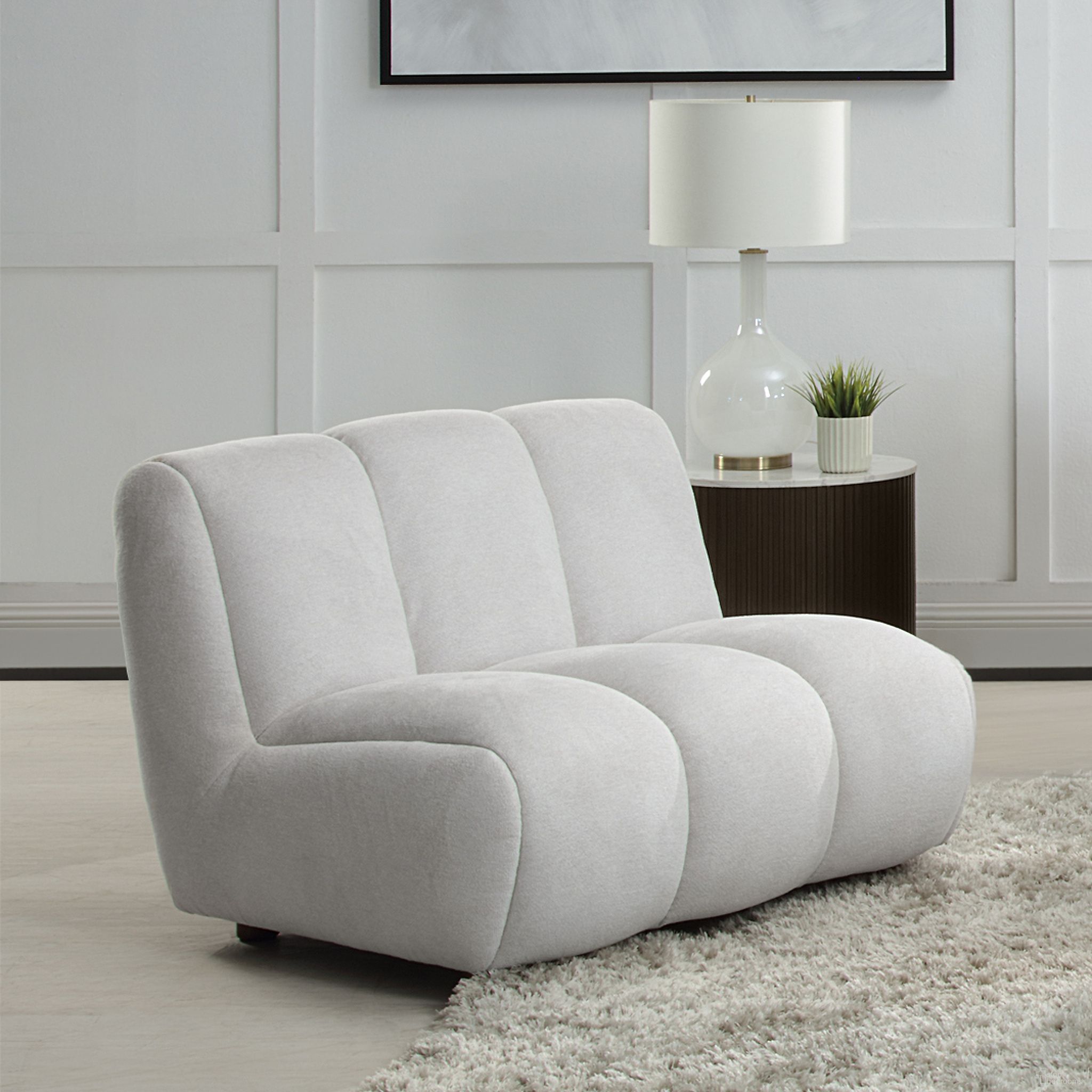 Manilla Chair In Ivory White