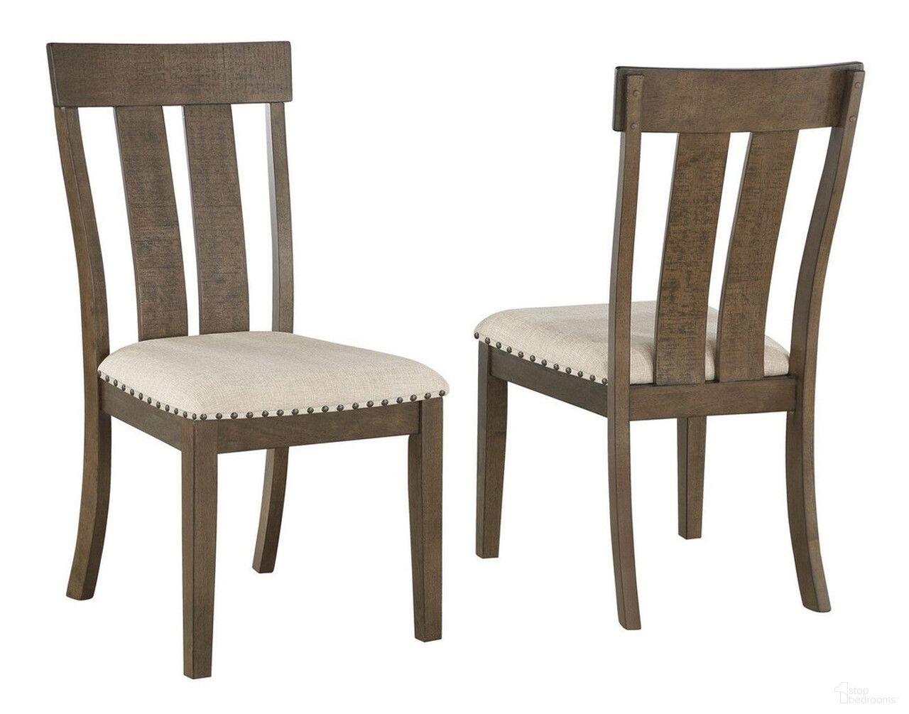 The appearance of Manin Upholstered Dining Chairs Set of 2 In Beige Linen and Brown Oak designed by Best Quality Furniture in the traditional interior design. This beige and brown oak piece of furniture was selected by 1StopBedrooms from Manin Collection to add a touch of cosiness and style into your home. Sku: D178-SC2. Material: MDF. Chair Type: Side Chair.