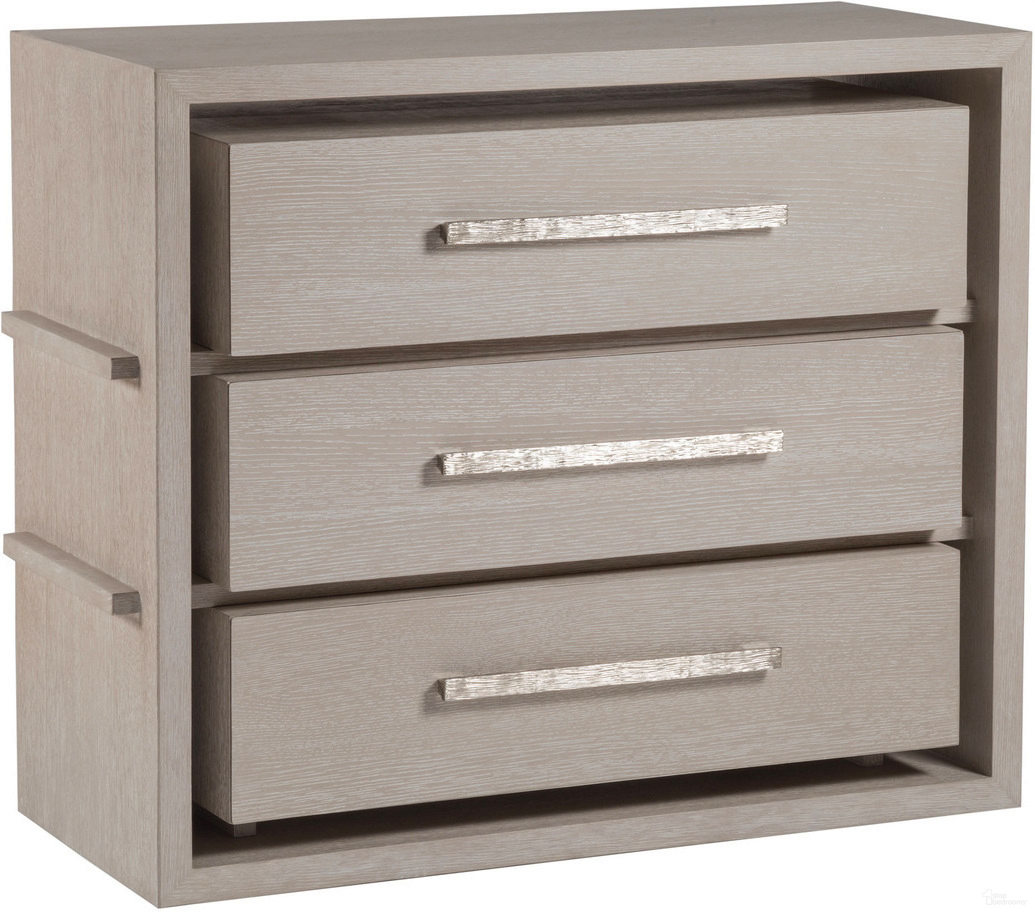 The appearance of Mar Monte Mar Monte Hall Chest In Taupe designed by Artistica Home in the coastal interior design. This taupe piece of furniture was selected by 1StopBedrooms from Mar Monte Collection to add a touch of cosiness and style into your home. Sku: 2300-973. Material: Wood.