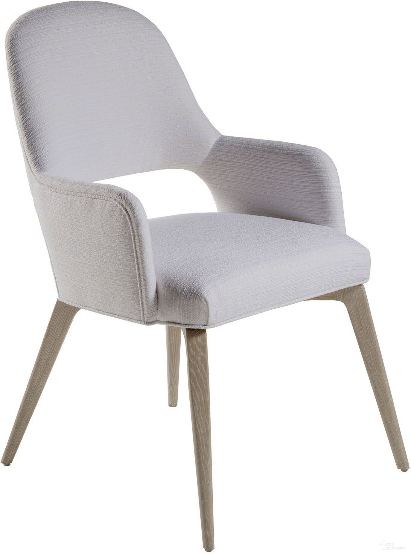 The appearance of Mar Monte Mar Monte Arm Chair In Taupe designed by Artistica Home in the coastal interior design. This taupe piece of furniture was selected by 1StopBedrooms from Mar Monte Collection to add a touch of cosiness and style into your home. Sku: 2300-881-01. Material: Wood. Chair Type: Arm Chair.