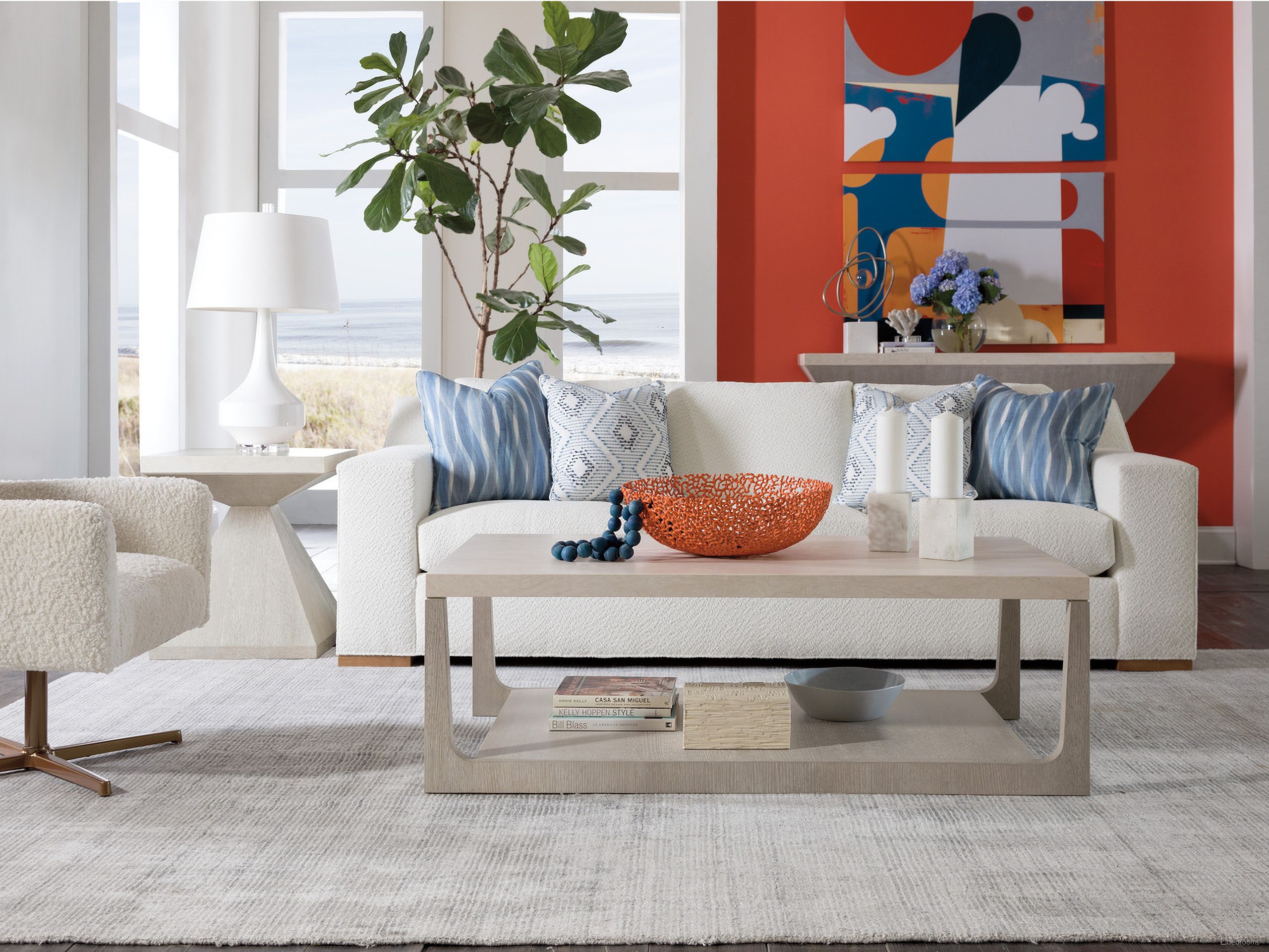 The appearance of Mar Monte Rectangular Occasional Table Set In Taupe designed by Artistica Home in the coastal interior design. This taupe piece of furniture was selected by 1StopBedrooms from Mar Monte Collection to add a touch of cosiness and style into your home. Sku: 2300-945;2300-957. Material: Wood.